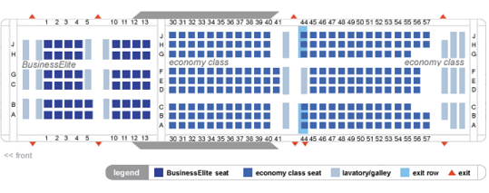 Flight Seating Chart
