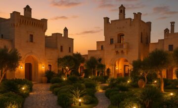 Borgo Egnazia resort with traditional Puglian architecture