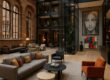 Interior of Conservatorium Hotel with art and modern design