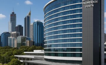 Crown Promenade Perth hotel exterior in city