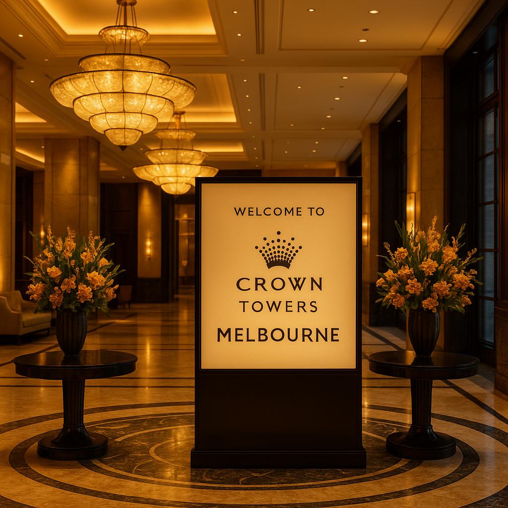 Warm personalized reception at Crown Towers Melbourne