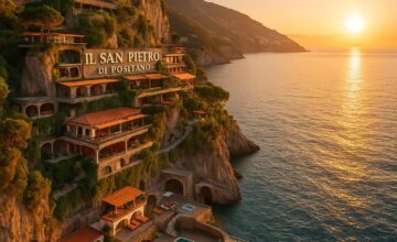Il San Pietro di Positano cliffside hotel with panoramic Amalfi Coast views