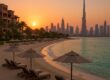 Jumeirah Al Naseem private beach with Burj Khalifa views