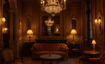 Maison Souquet interior showing Belle Époque luxury