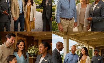 Montage Laguna Beach attentive service staff welcoming guests warmly