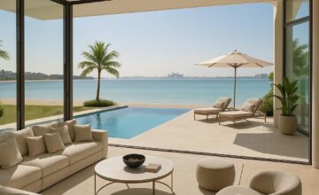 Private villa with pool at One&Only The Palm, Dubai