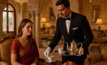 Attentive luxury service at Rambagh Palace