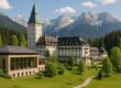 Schloss Elmau luxury mountain resort with spa and symphony venue
