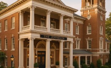 The Jefferson Historic Boutique Hotel in Richmond’s cultural district