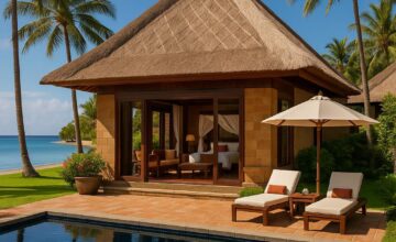 The Oberoi Beach Resort Lombok beachfront villa