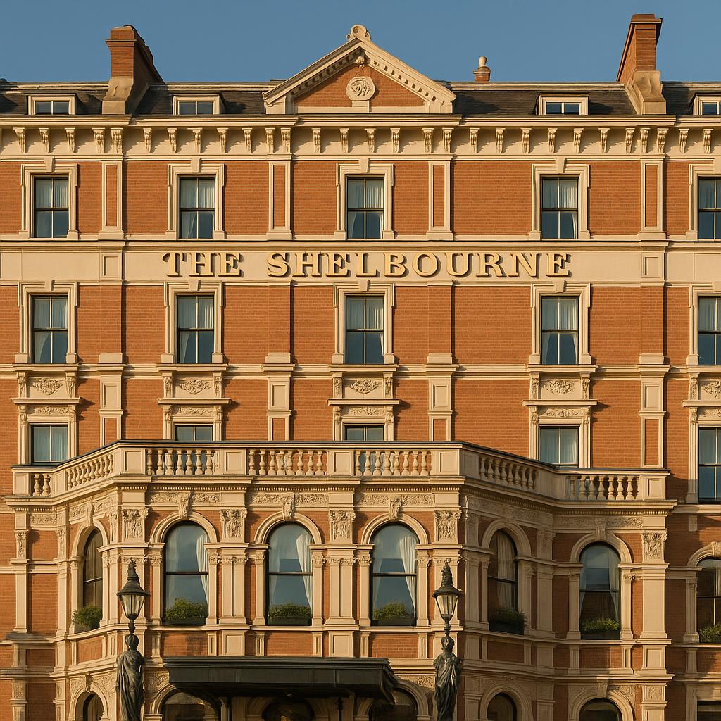 The Shelbourne Hotel historic exterior Dublin