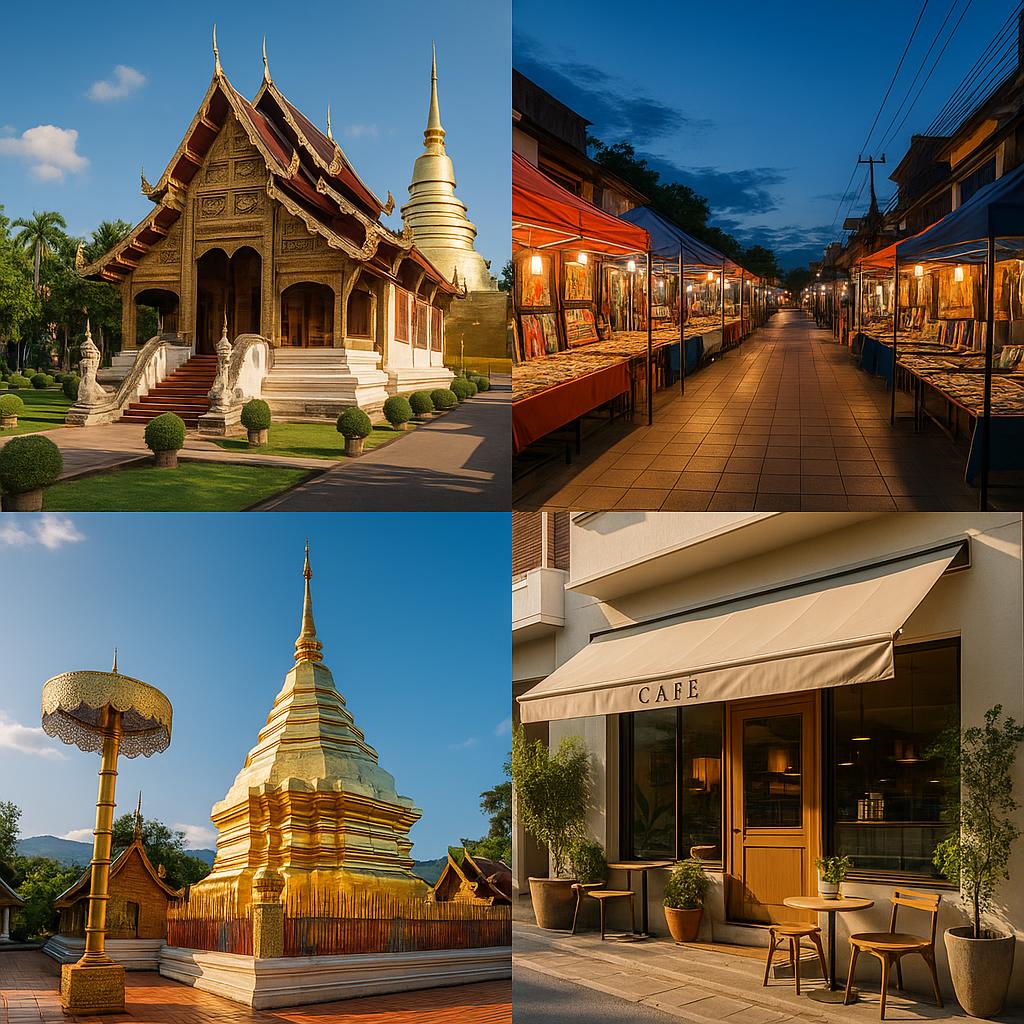 Chiang Mai 4-Day Itinerary: Night Bazaars, Nature & Cafe Hopping