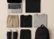 Minimalist workation packing with laptop and versatile clothing