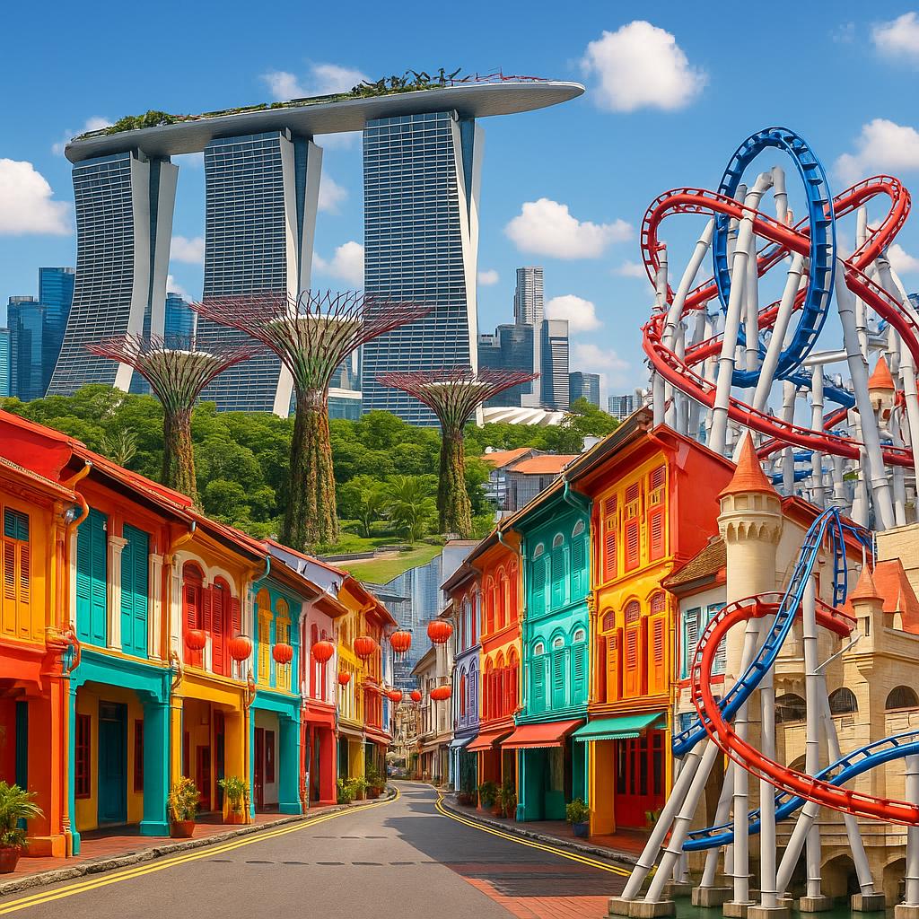 Singapore 4-Day Itinerary: Foodie Trail, Gardens & Family Fun