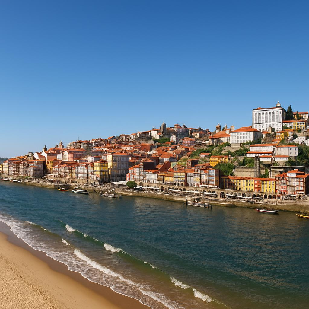 Best Second Cities with Beaches and Culture: A Practical Guide 2 Porto riverside and Matosinhos beach panorama