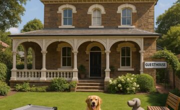 Heritage guesthouse with outdoor pet-friendly garden