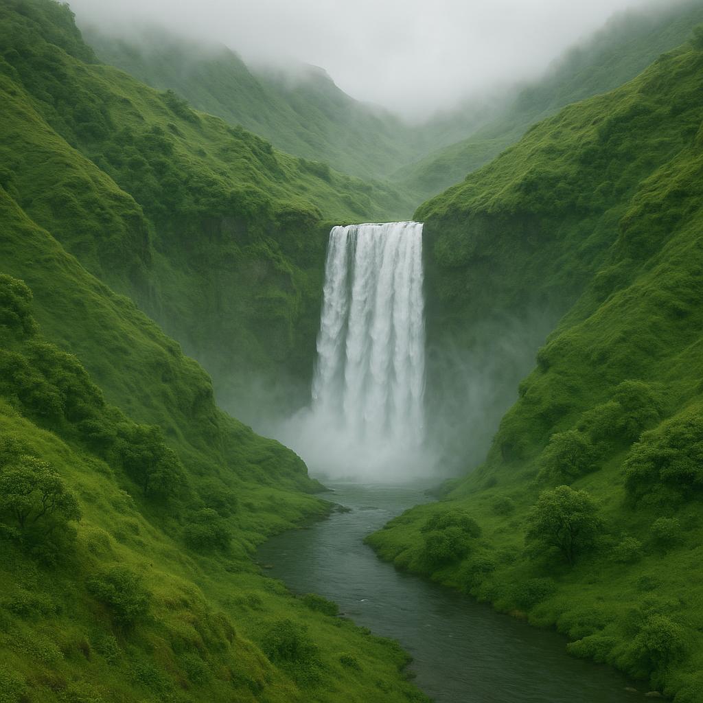 Which Waterfall Valleys Without Crowds Are Best for a Quiet Reset? 2 Secluded waterfall in a quiet lush valley