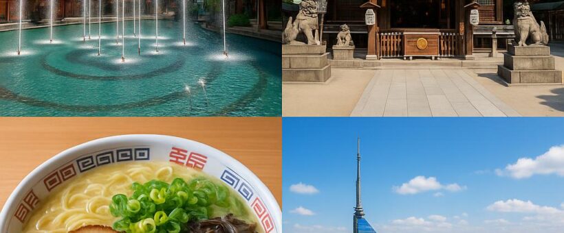 Fukuoka 3-Day Itinerary: Ramen, Temples, Canal City & Easy Day Trips