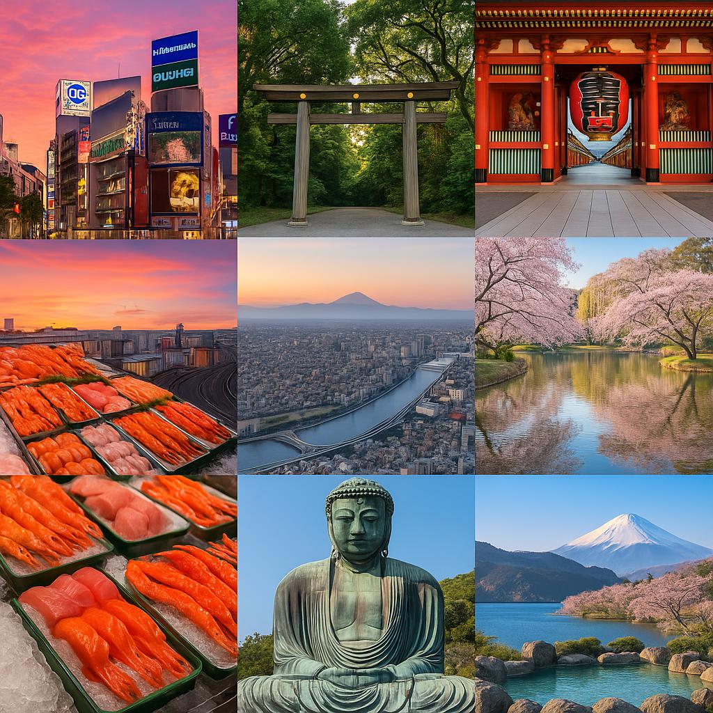 Tokyo 5-Day Itinerary: Shibuya, Temples, Food & Day Trips